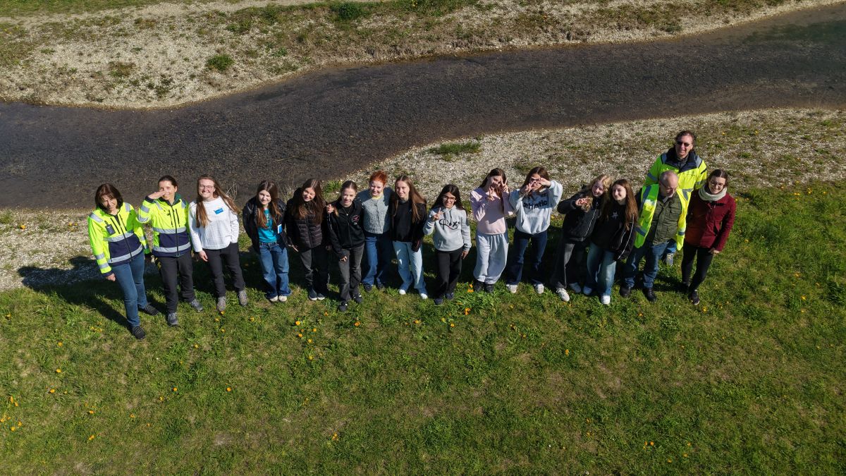 unsere Besucherinnen mit Betreuer/-innen am Girl'sDay