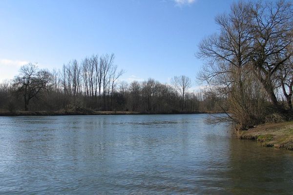 Isar bei Mamming (Landkreis Dingolfing-Landau)