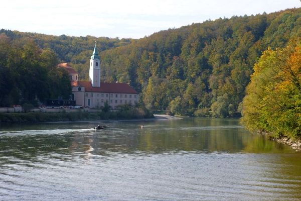 Blick auf das Kloster Weltenburg